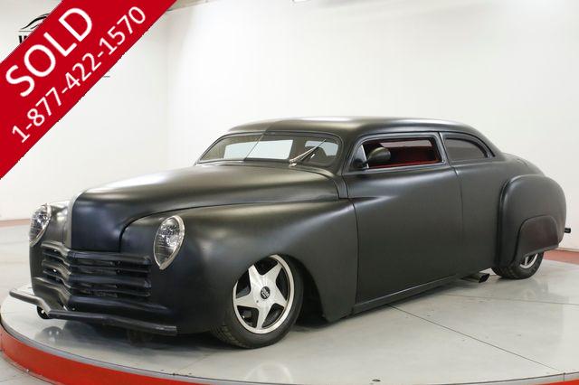 1949 PLYMOUTH DELUXE 425 CADILLAC MOTOR! A/C AIR RIDE CHOPPED