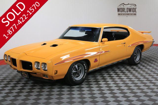 1970 PONTIAC GTO JUDGE ORBIT ORANGE 4 SPEED